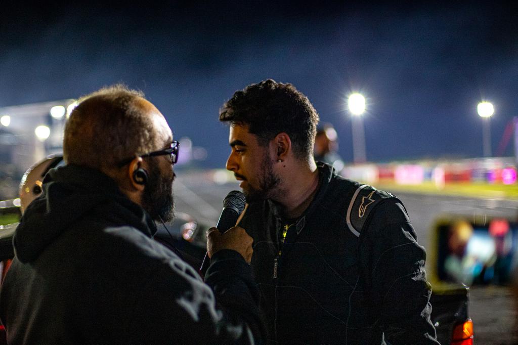 Entrevista após vitória no campeonato